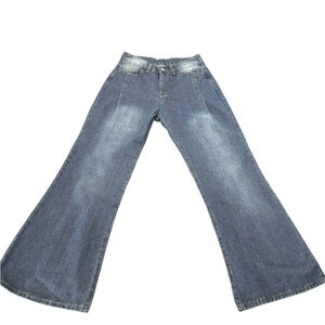 Classic Blue Flared Jeans - NEW